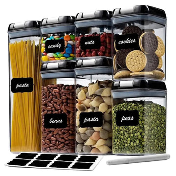 ⏰ ¡Pocas unidades en Colombia! Kit de 7 Recipientes Herméticos – Menos desorden, más practicidad ✨